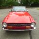 1968 Triumph TR6 Overdrive Wire Wheels Early High Compression Engine